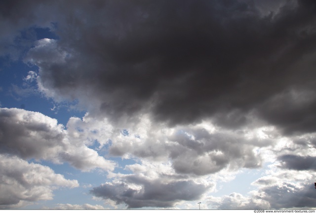 Blue Clouded Skies