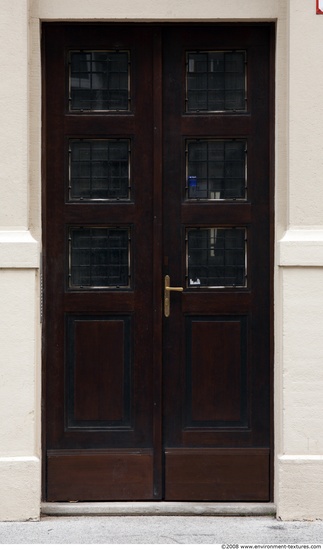 Double Wooden Doors