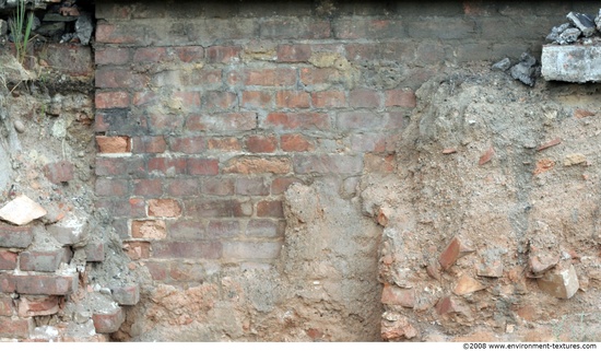 Wall Bricks Damaged