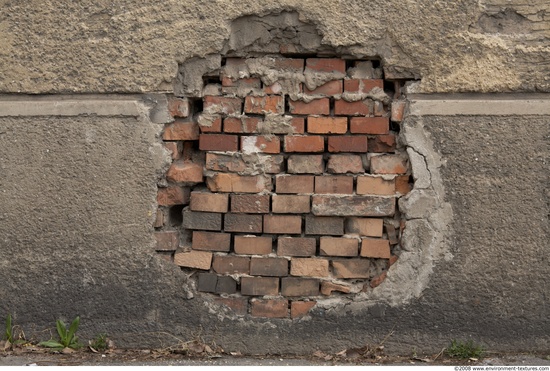 Wall Bricks Damaged