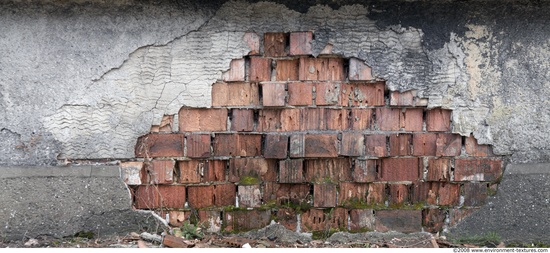 Wall Bricks Damaged