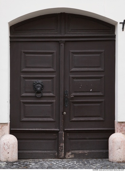 Double Wooden Doors