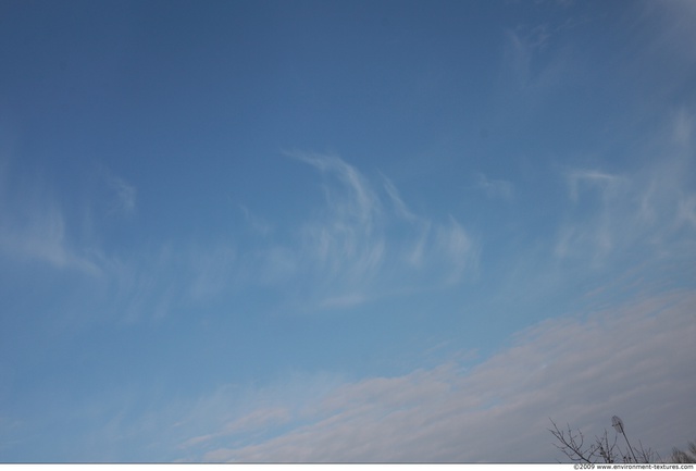 Blue Clouded Skies