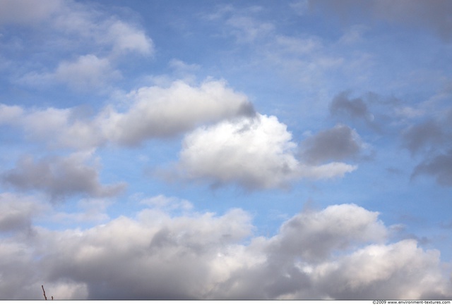 Blue Clouded Skies