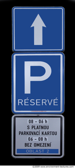 Parking Traffic Signs