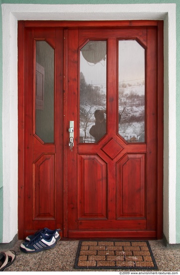 Single New Wooden Doors