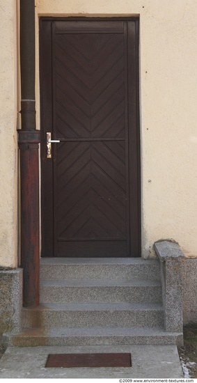 Single Old Wooden Doors