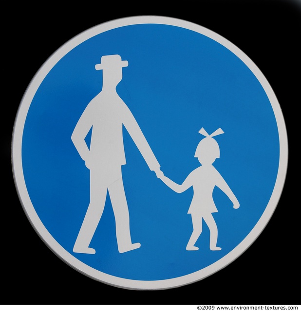 Pedestrians Traffic Signs