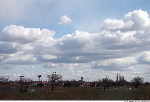 Blue Clouded Skies