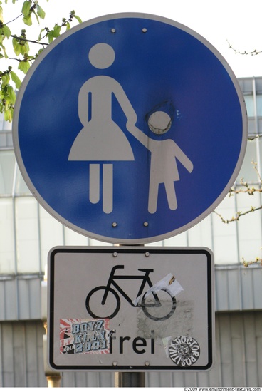 Pedestrians Traffic Signs