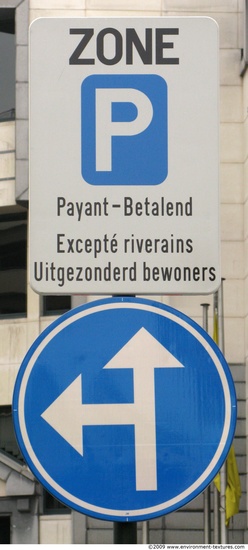 Parking Traffic Signs