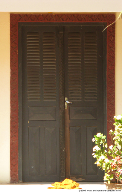 Double Wooden Doors