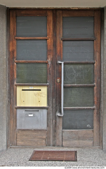 Double Wooden Doors