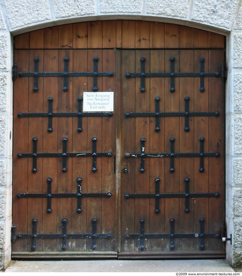 Double Wooden Doors