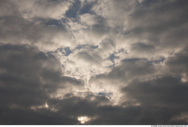 Blue Clouded Skies