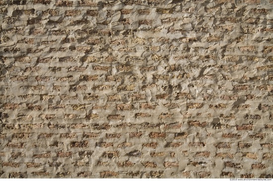 Wall Bricks Plastered