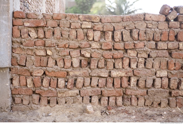 Wall Bricks Damaged