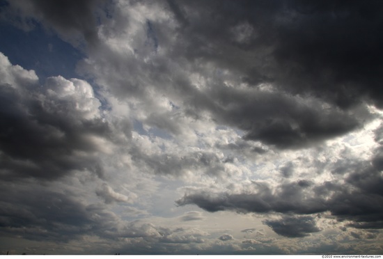 Blue Clouded Skies