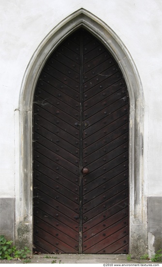 Double Wooden Doors