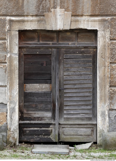 Double Wooden Doors