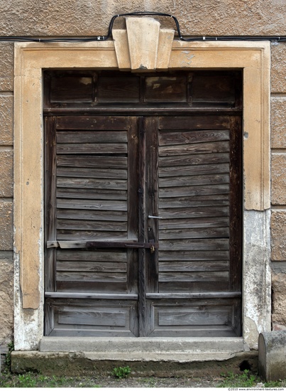 Double Wooden Doors