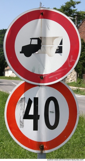 Speed Limit Traffic Signs