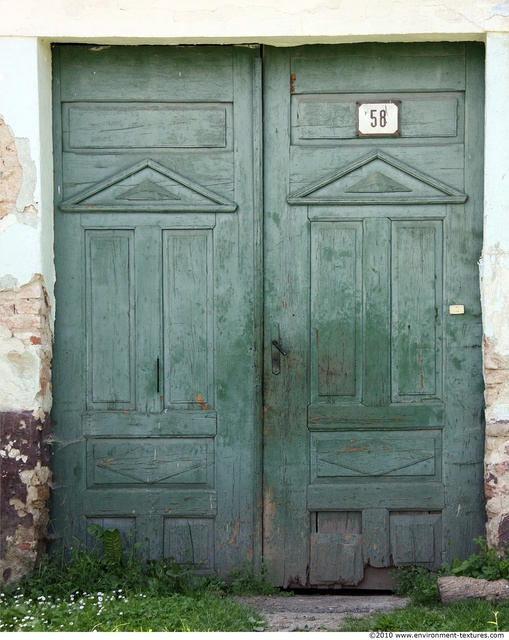 Double Wooden Doors