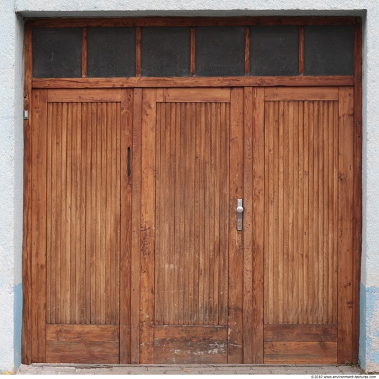 Double Wooden Doors