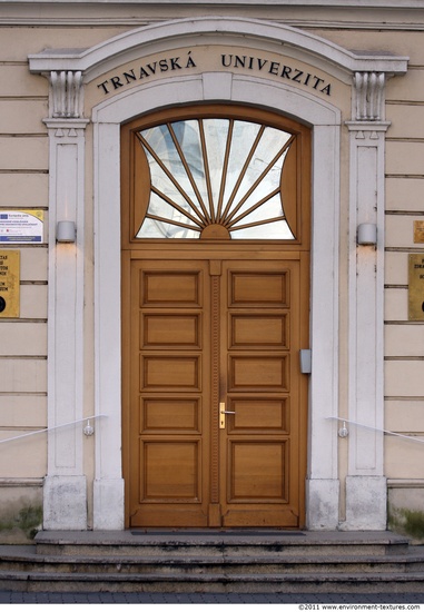 Double Wooden Doors