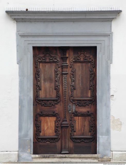 Ornate Wooden Doors