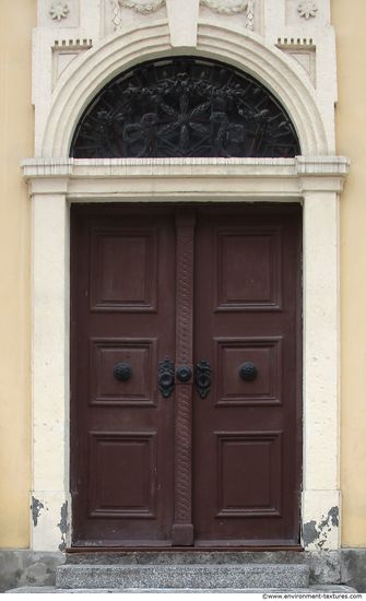 Double Wooden Doors