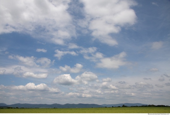 Blue Clouded Skies