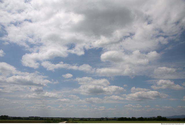 Blue Clouded Skies