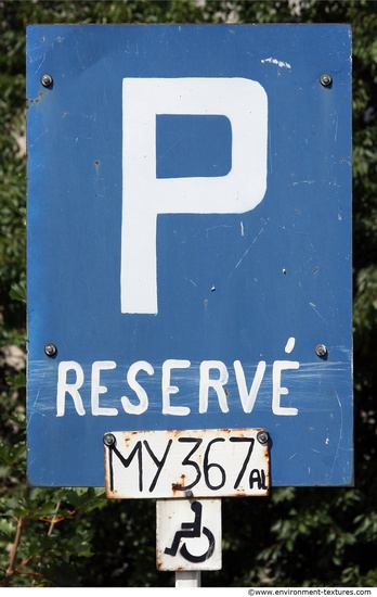 Parking Traffic Signs