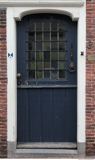 Single Old Wooden Doors