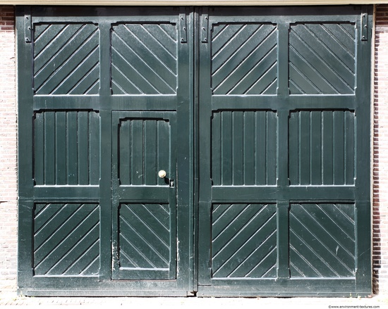 Double Wooden Doors