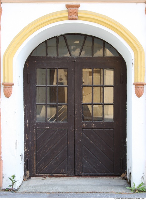 Double Wooden Doors