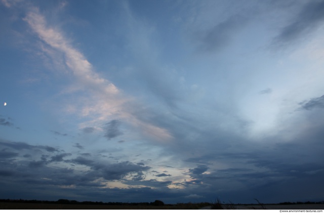 Blue Clouded Skies