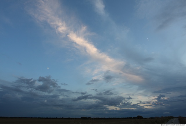 Blue Clouded Skies