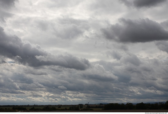 Blue Clouded Skies