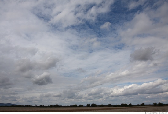 Blue Clouded Skies