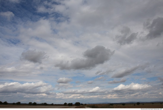 Blue Clouded Skies