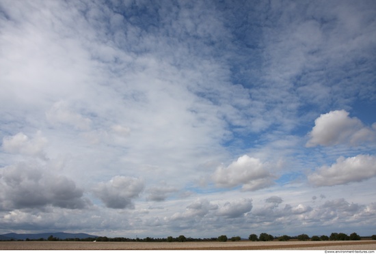 Blue Clouded Skies