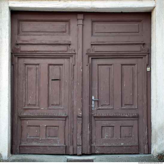 Double Wooden Doors