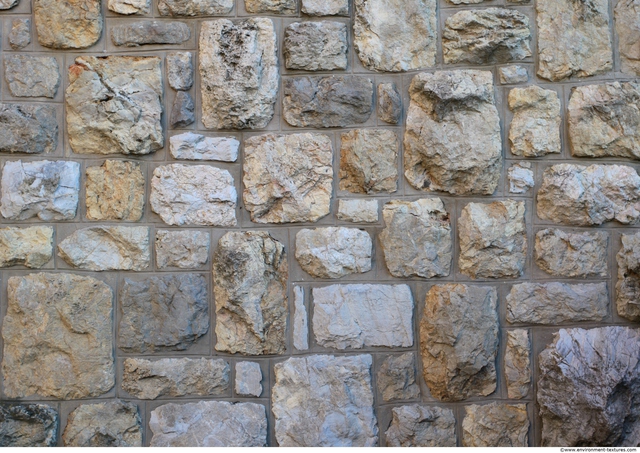 Mixed Size Walls Stones