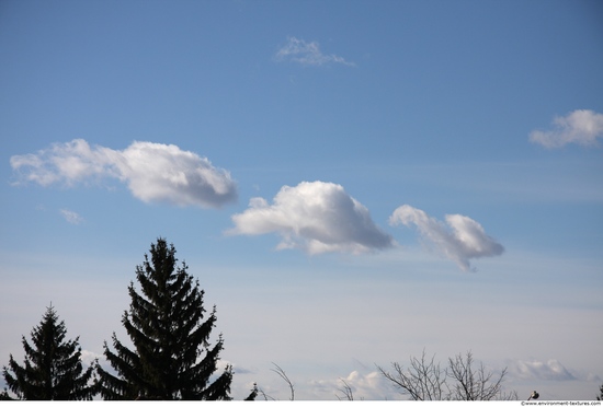 Blue Clouded Skies