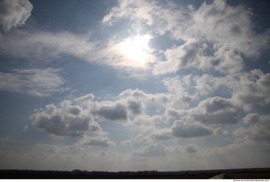 Blue Clouded Skies