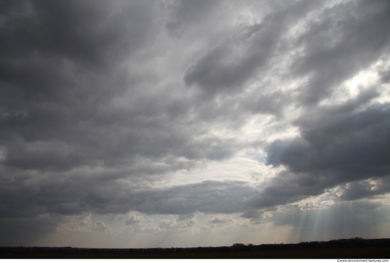 Blue Clouded Skies