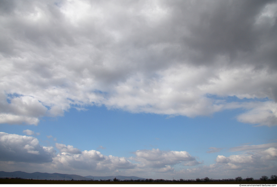 Blue Clouded Skies