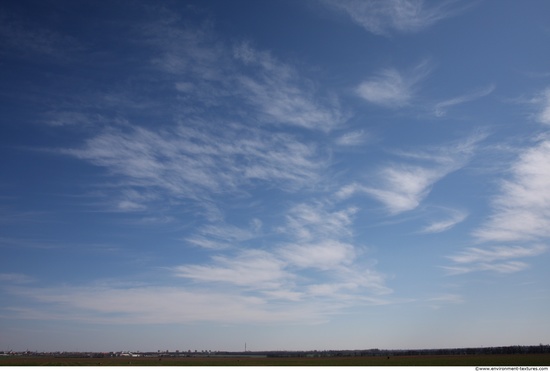 Blue Clouded Skies